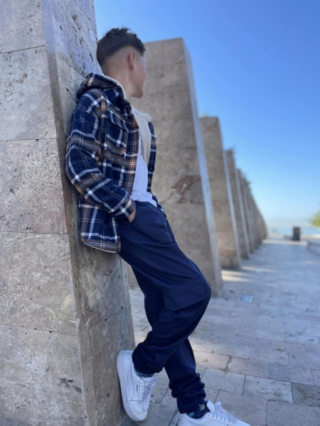 TWILL - Dunkelblau Uni